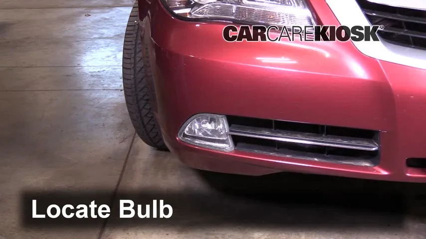 2009 Acura RL 3.7L V6 Lights Fog Light (replace bulb)